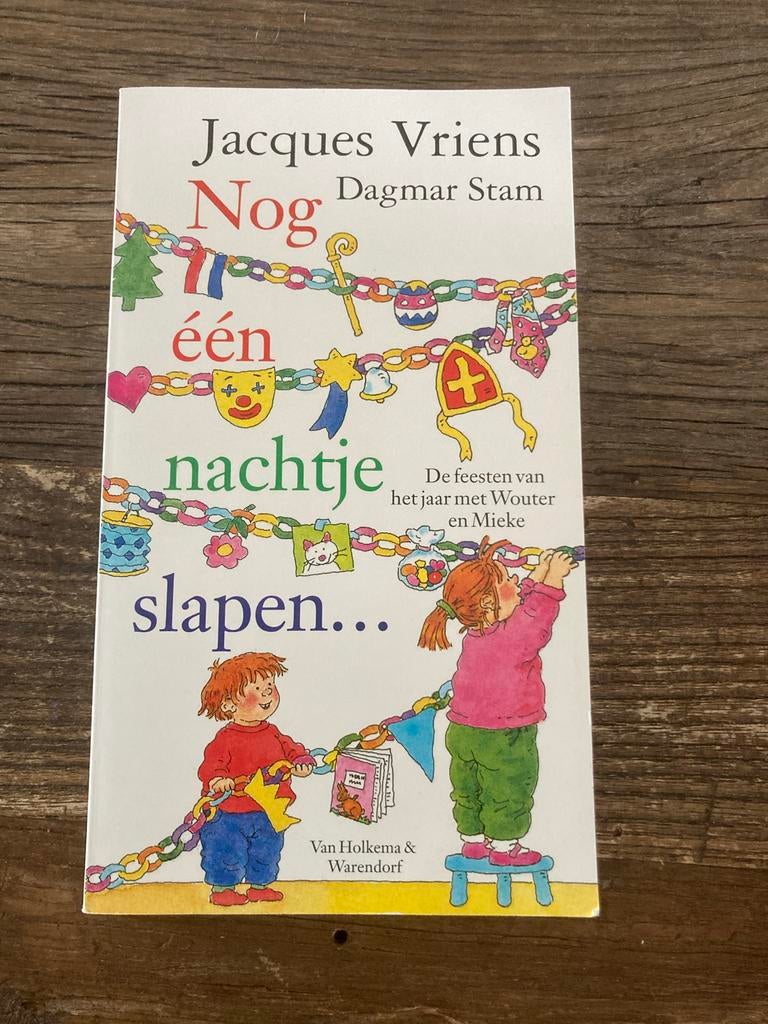 Nog één nachtje slapen - Jacques Vriens (Nieuw), Boeken, Ophalen of Verzenden, Nieuw, Fictie algemeen