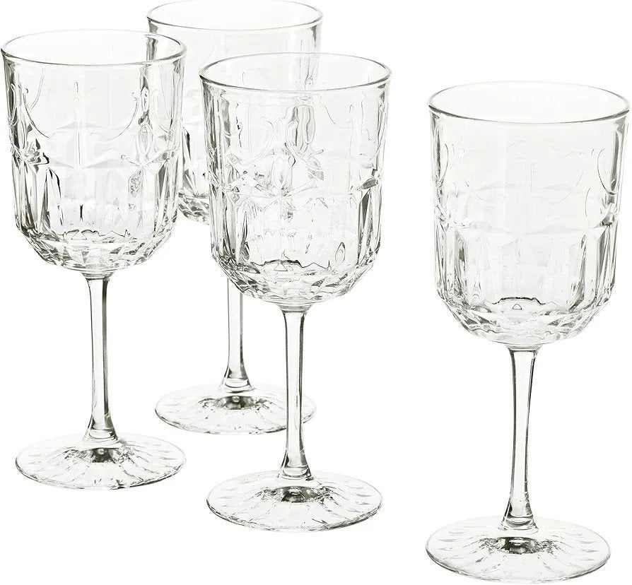 2x IKEA SÄLLSKAPLIG Wijnglas - 27 cl, Ophalen of Verzenden, Zo goed als nieuw, Overige typen