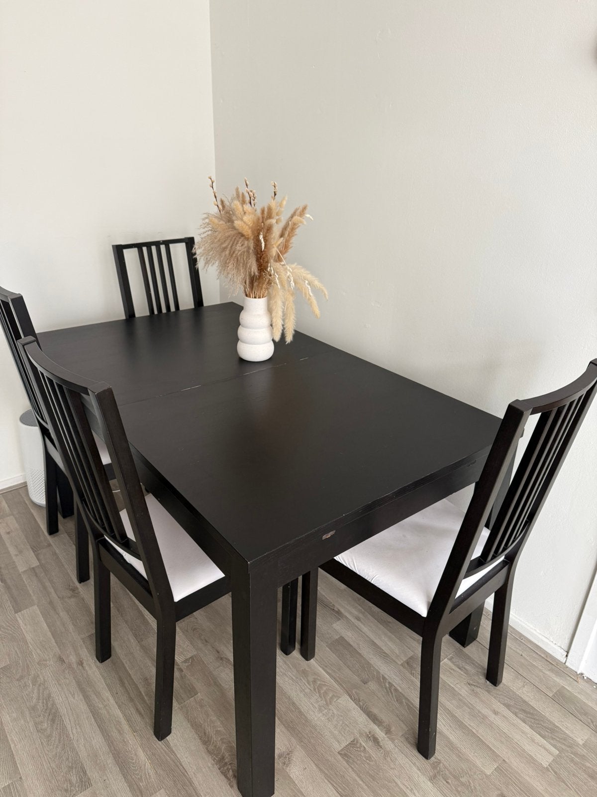 Eatafel met stoelen, Ophalen, Zo goed als nieuw, Rechthoekig, 50 tot 100 cm