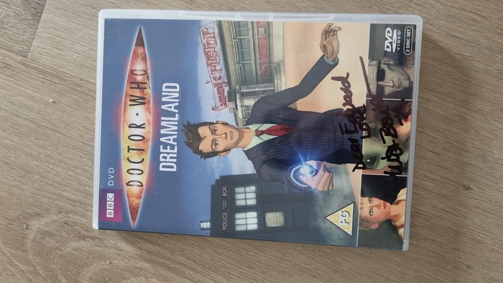 Doctor Who Dreamland DVD met handtekening, Ophalen of Verzenden