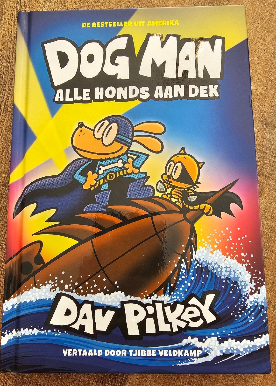 Dog Man – Alle honds aan dek – Dav Pilkey (hardcover), Ophalen of Verzenden, Zo goed als nieuw, Fictie algemeen