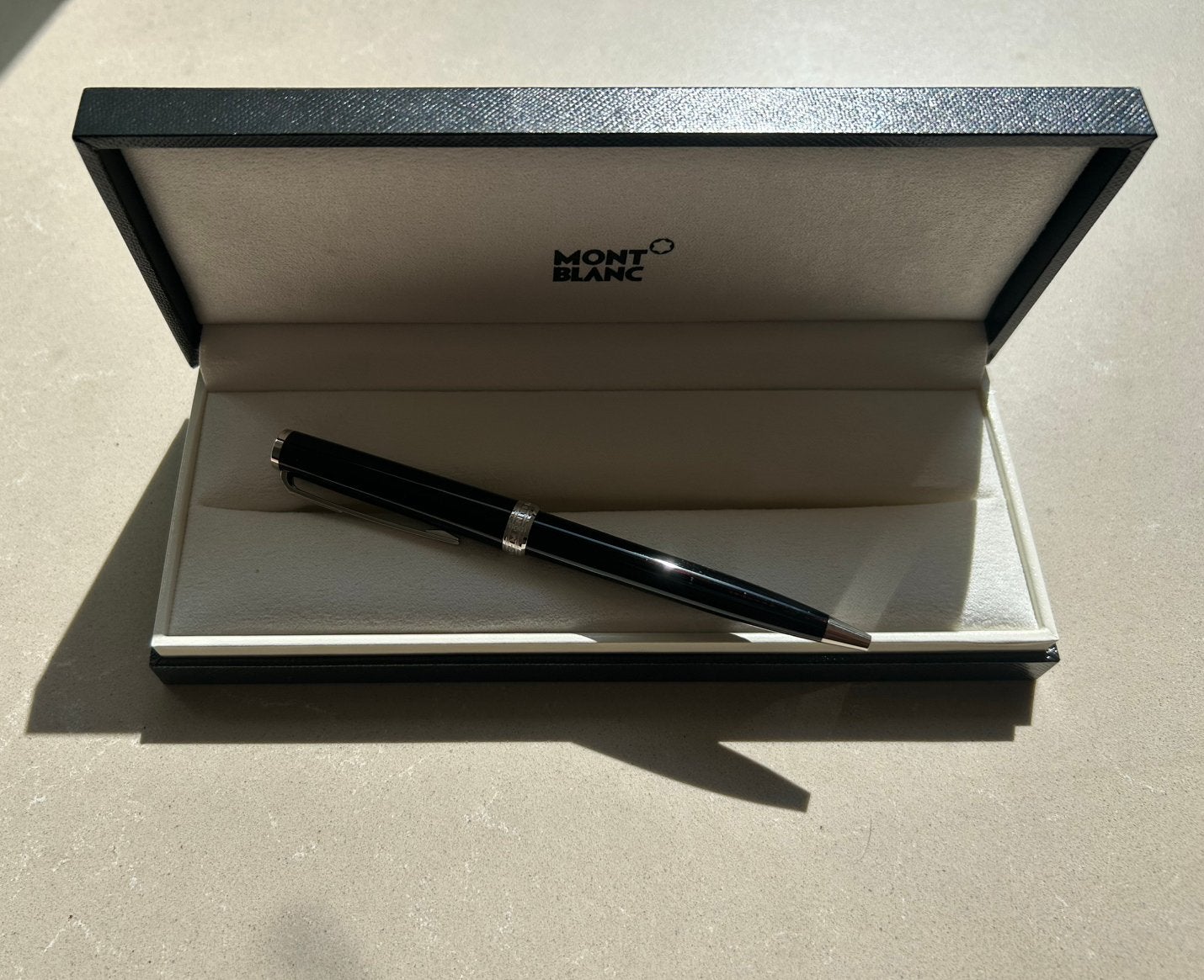 MONTBLANC Pix Black Ballpoint (never used), Verzenden, Nieuw