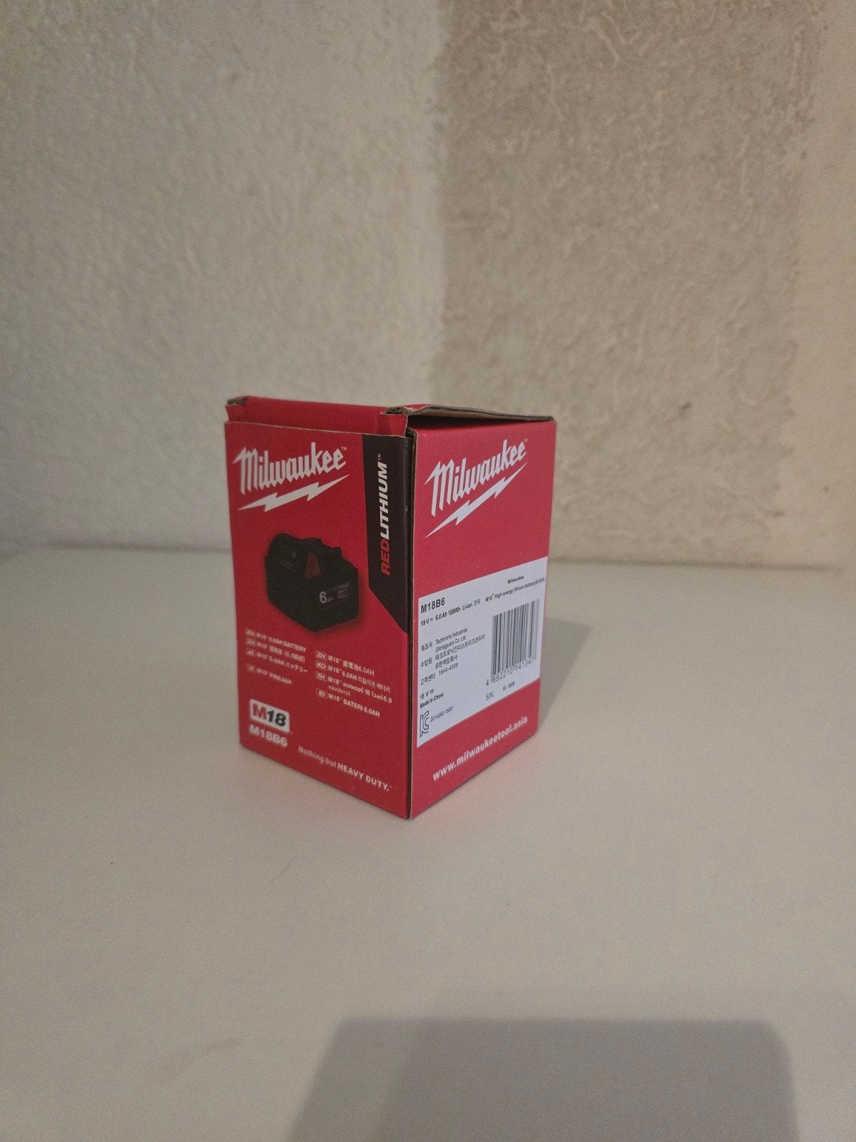 Milwaukee M18 REDLITHIUM 6.0 Ah Accu - Nieuw in doos, Ophalen of Verzenden, Nieuw