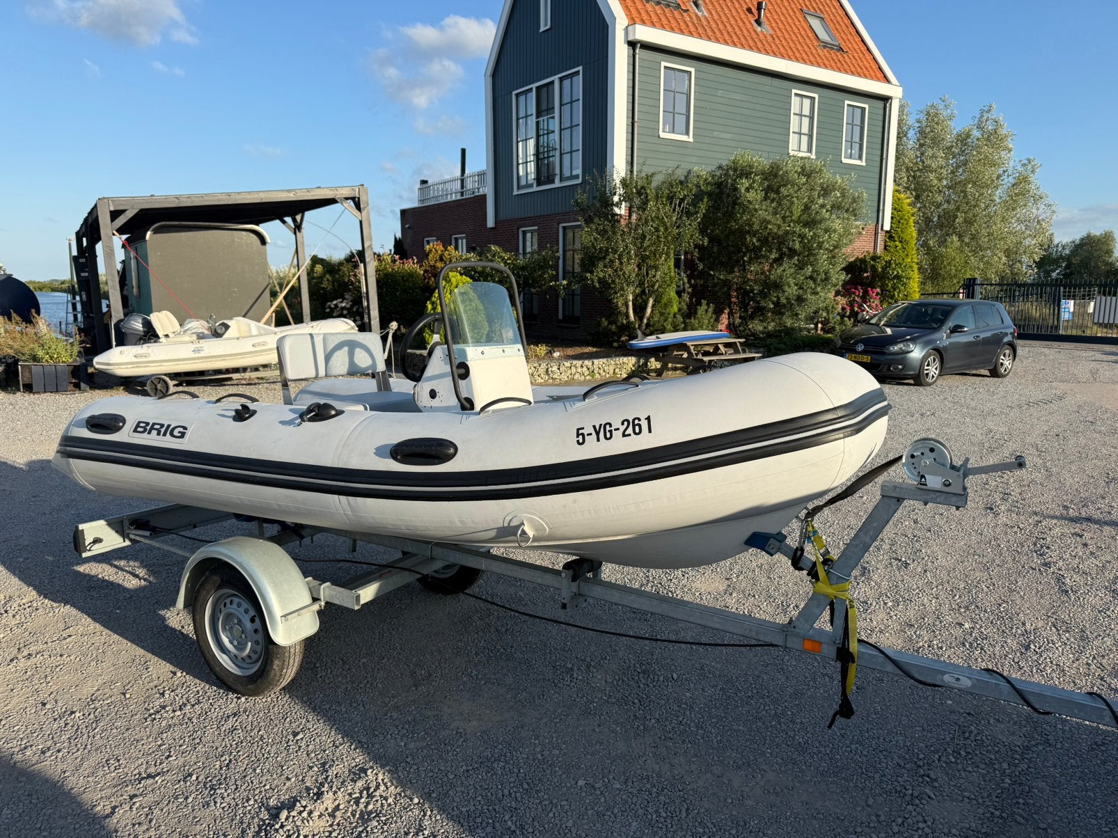 Brig rib Falcon 360, Ophalen, Zo goed als nieuw, Brig