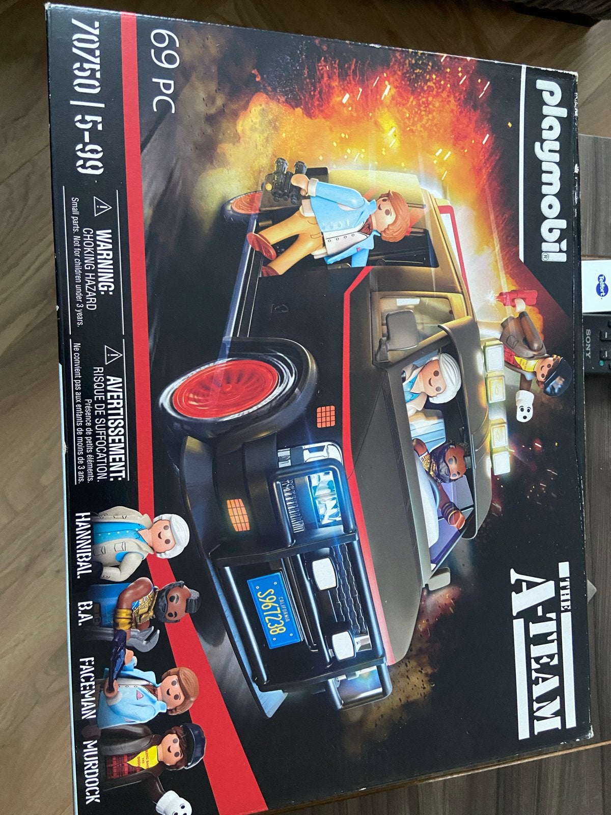 Playmobil The A-Team bus 70750, Ophalen of Verzenden, Nieuw, Jongen of Meisje
