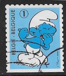 België 2008   Smurfen    3866, Postzegels en Munten, Verzenden, Gestempeld