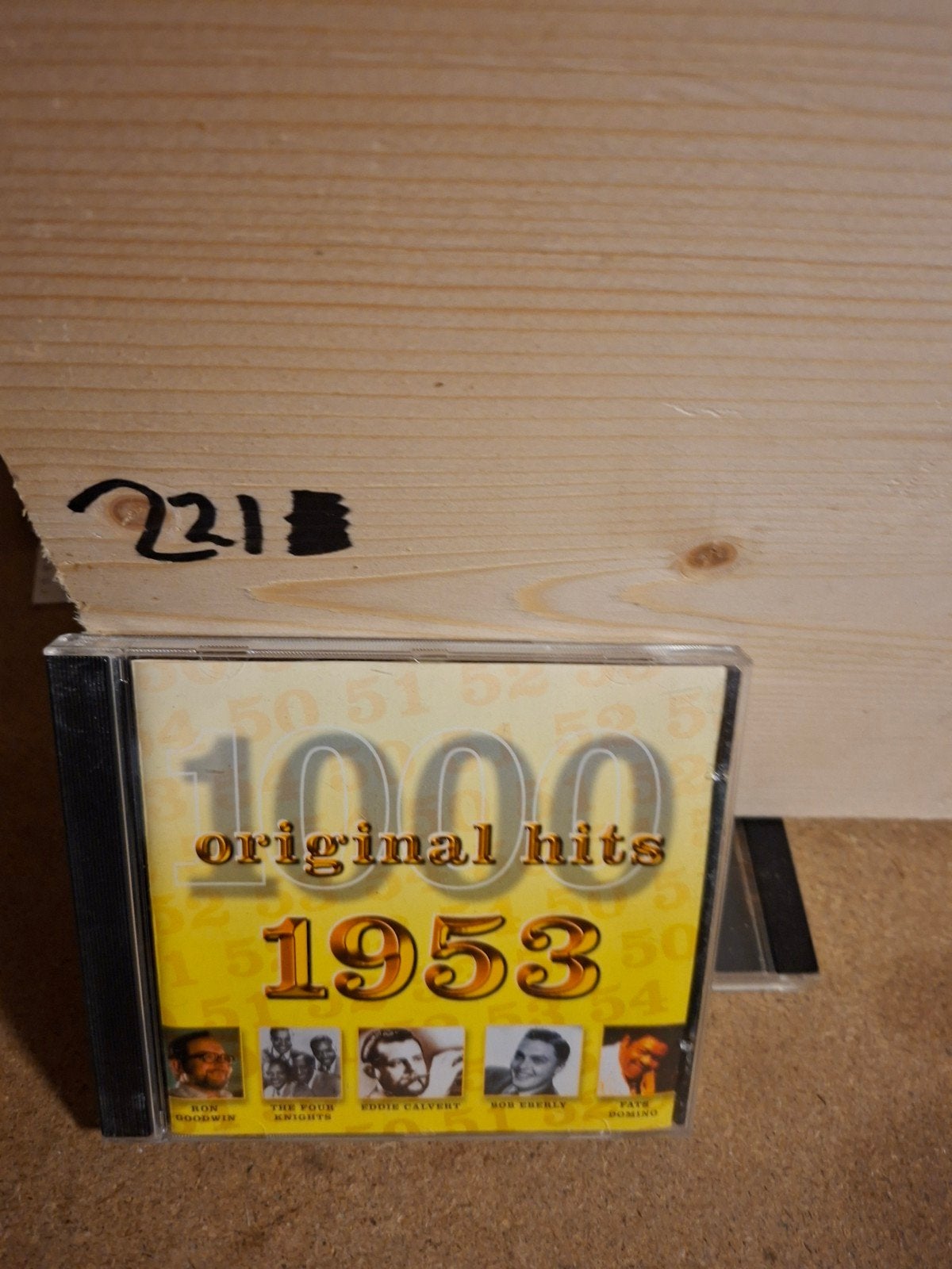1000 Original Hits 1953 CD - Diverse Artiesten, Ophalen of Verzenden, Gebruikt, Overige genres, Verzamelalbum