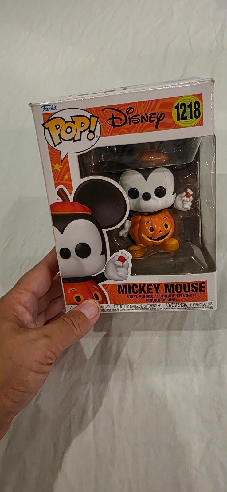 Funko Pop! Disney Mickey Mouse Halloween #1218, Verzamelen, Ophalen of Verzenden, Zo goed als nieuw, Overige soorten, Beeldje of Figuurtje