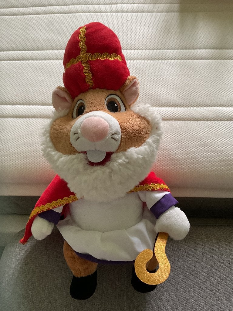 AH Hamster: Sinterklaas met staf, Ophalen of Verzenden, Zo goed als nieuw