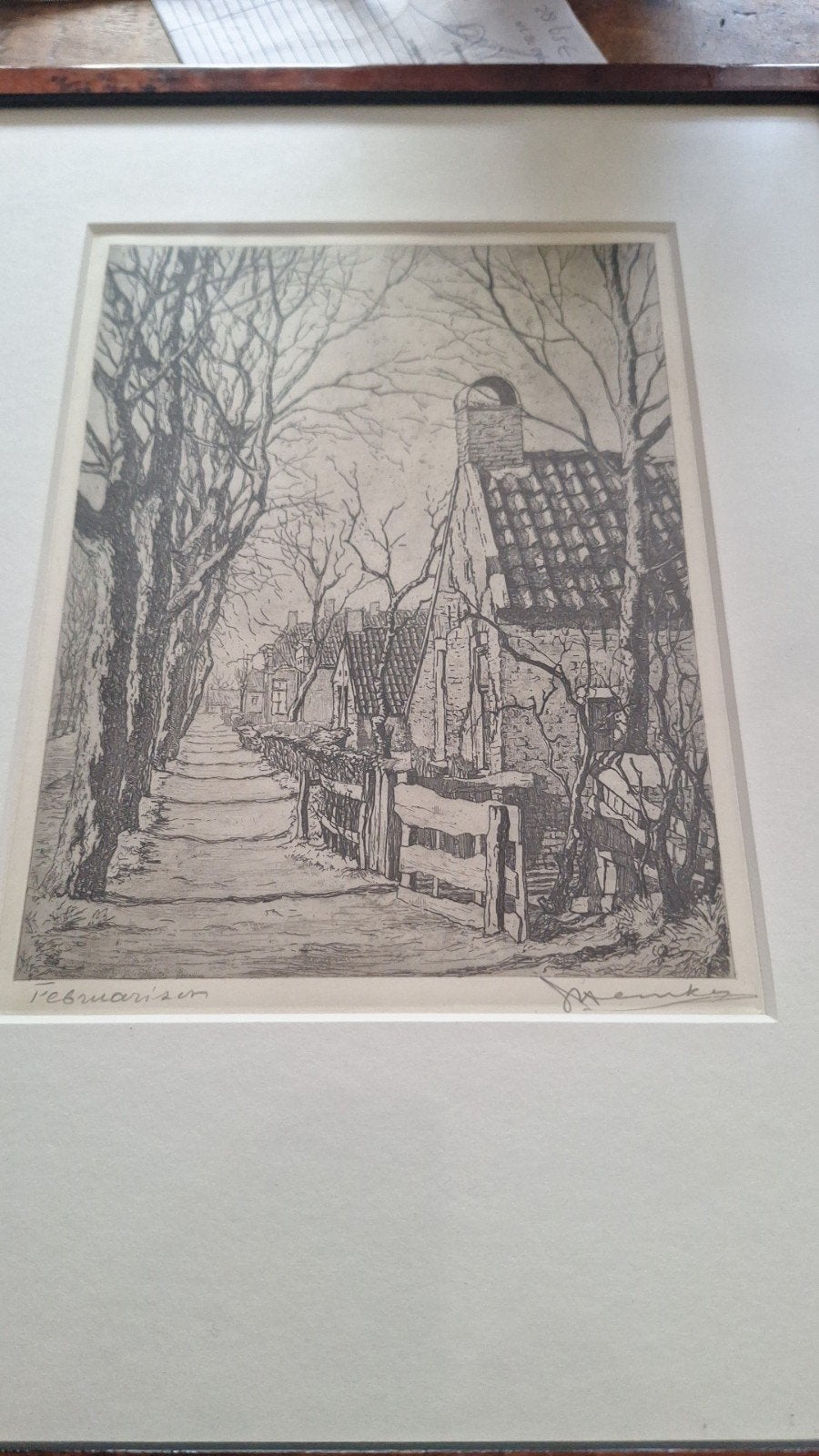 John Hemkes  2 x etsen, Antiek en Kunst, Ophalen of Verzenden