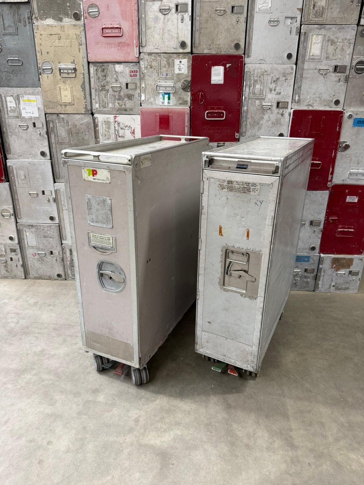 Vliegtuigtrolley vliegtuig trolly airline cart galley trolly, Ophalen, Gebruikt, Overige typen