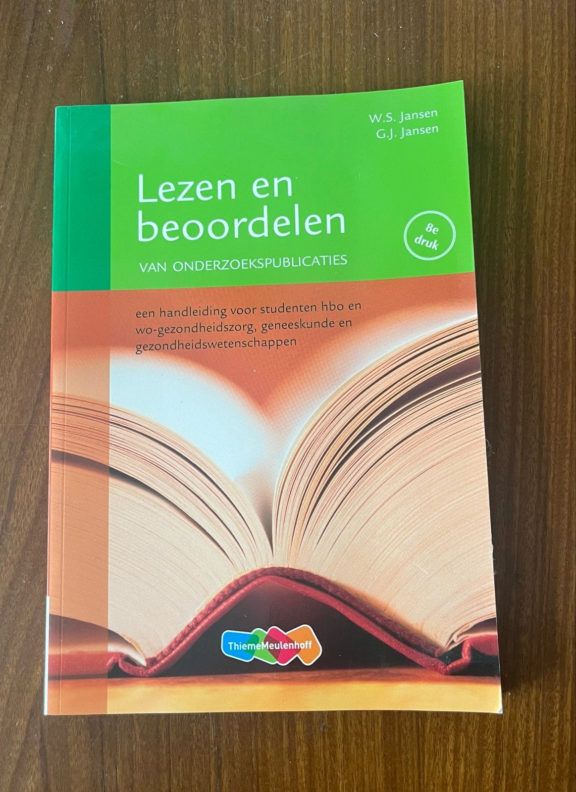 Lezen en beoordelen van onderzoekspublicaties 8e druk, Ophalen of Verzenden, Beta, Zo goed als nieuw, HBO