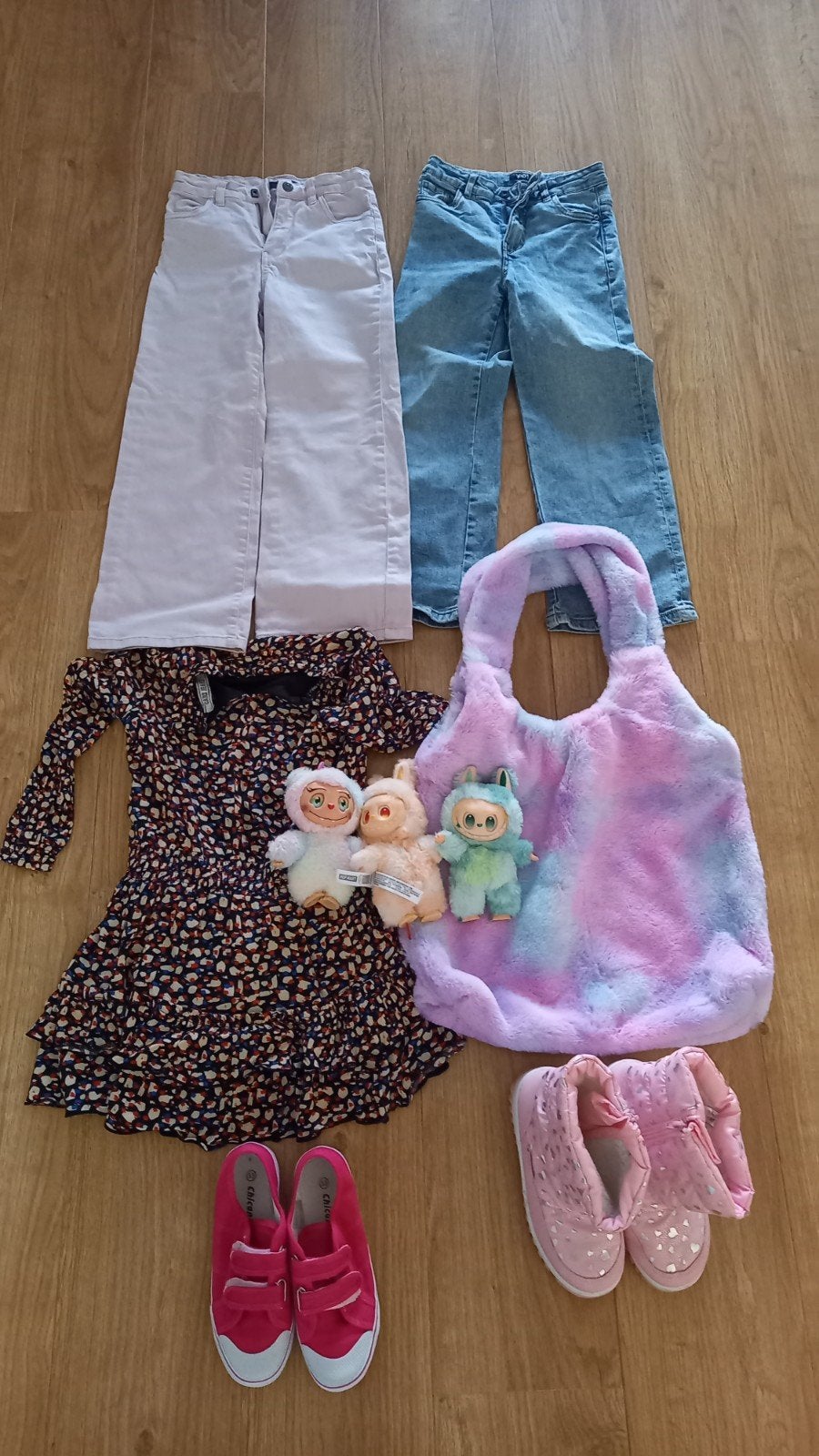 Kledingpakket voor meisjes - Maat 128, Ophalen of Verzenden, Gebruikt, Maat 140