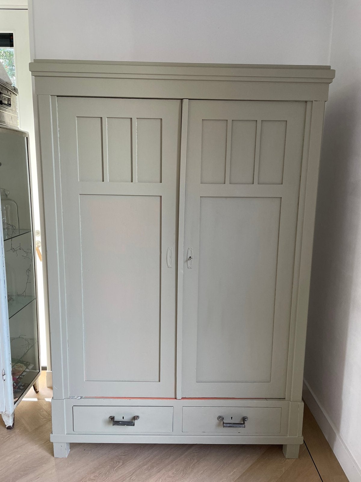 Prachtige handgemaakte kast uit 1922, Ophalen, Gebruikt