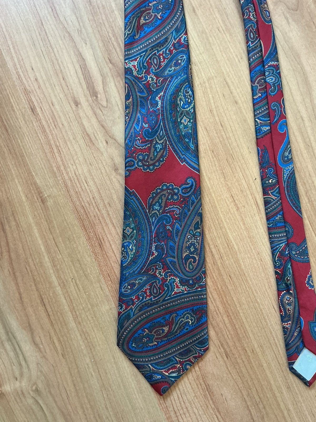 Stropdas van 100% Zijde van José Piscador Made in Belgium, Ophalen of Verzenden, Zo goed als nieuw