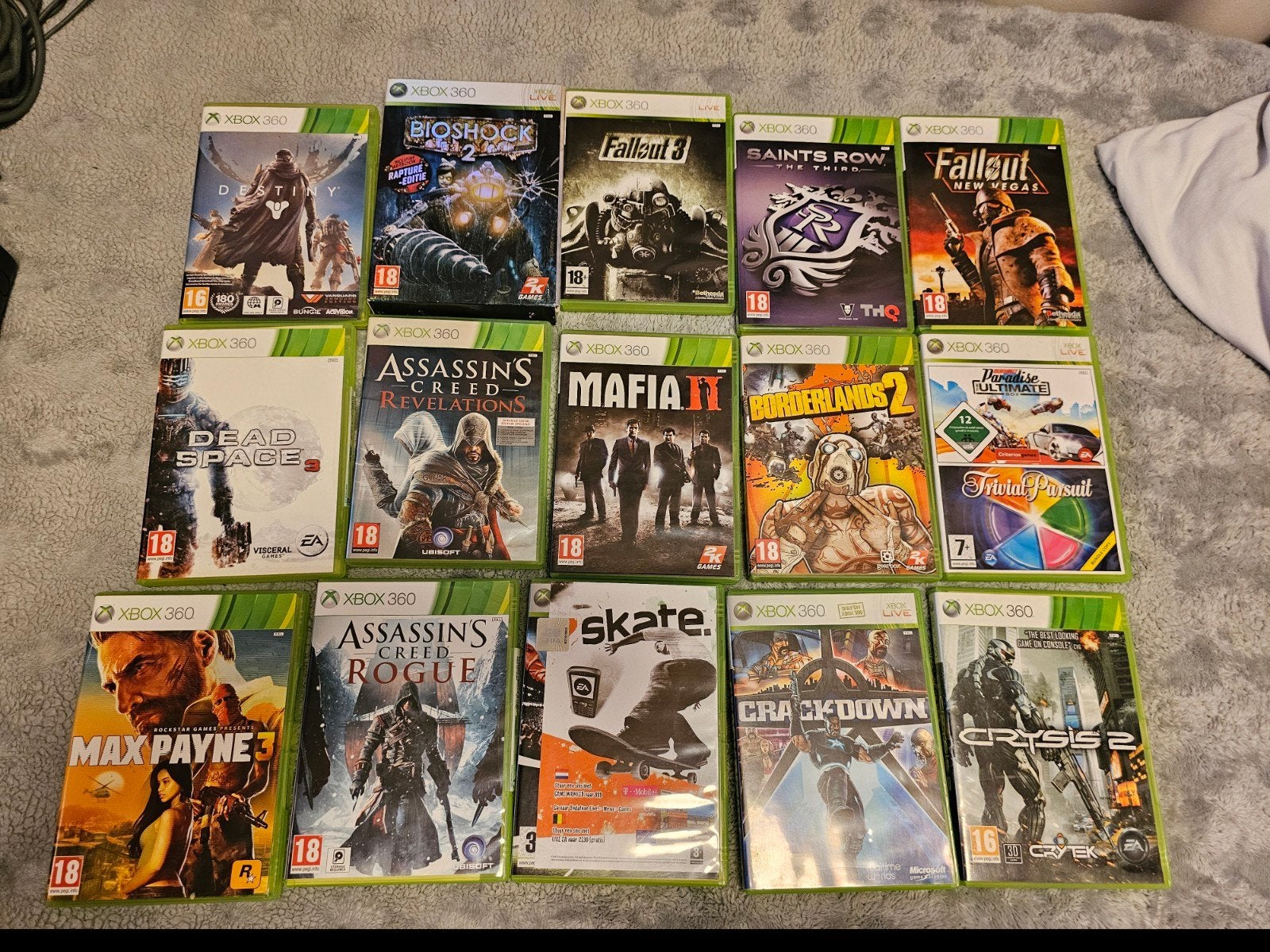 30 Xbox 360 Games | BioShock 2 Rapture, Fallout, Far Cry 3, Spelcomputers en Games, Games | Xbox 360, Avontuur en Actie, Vanaf 18 jaar