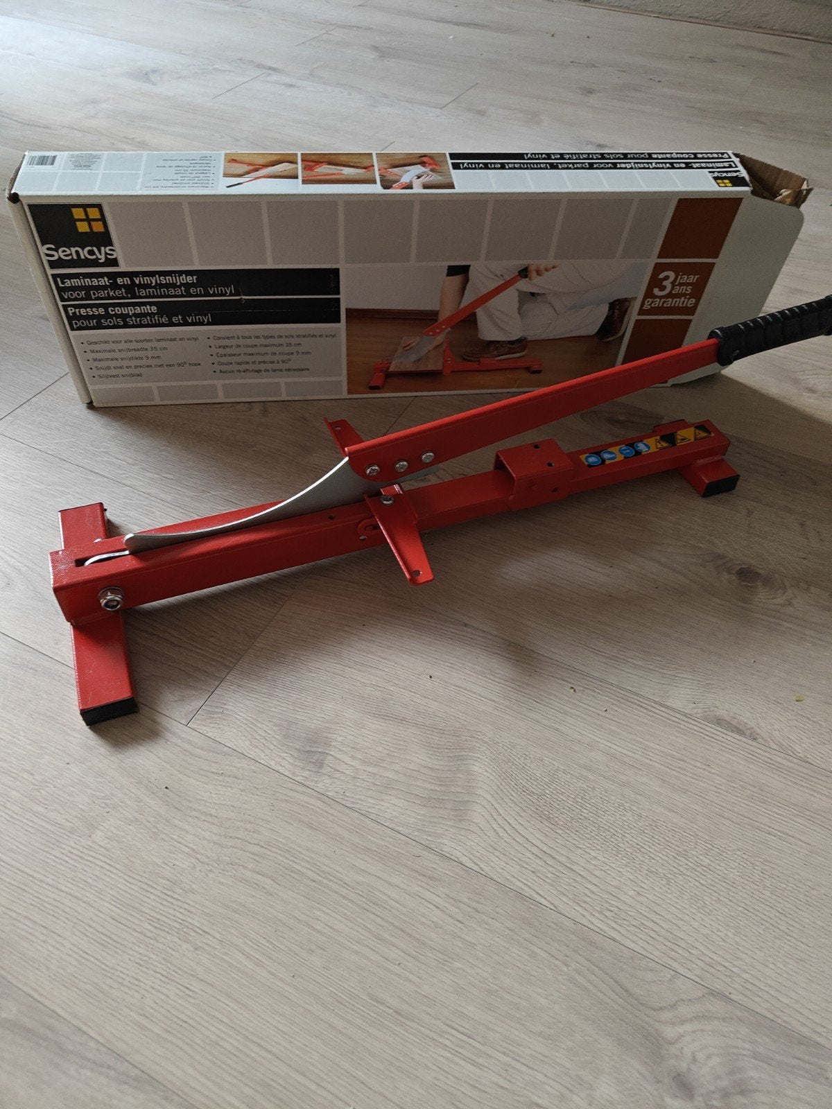 Sencys Laminaat- en Vinylsnijder - Nieuw in doos, Ophalen, Nieuw, Snijgereedschap, Overige merken