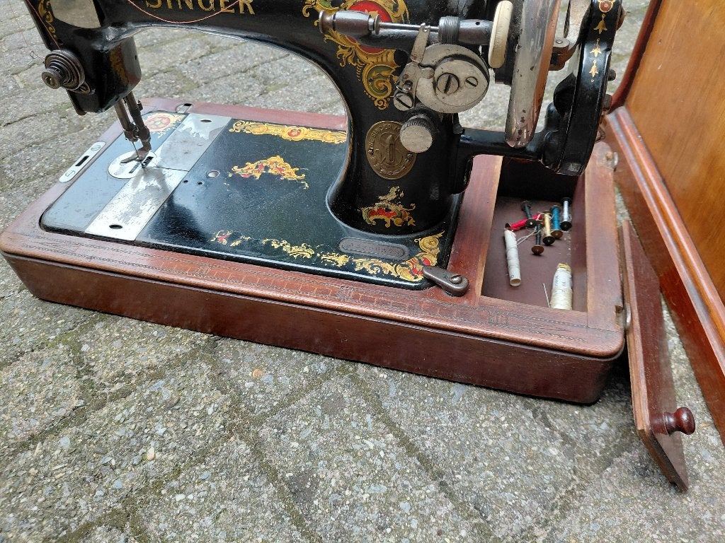 Naaimachine Singer, Ophalen