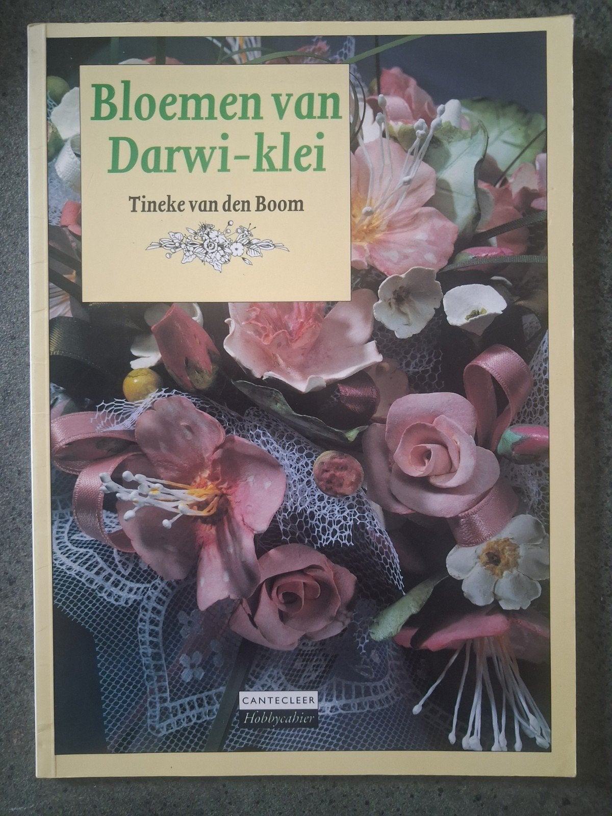 T. van den Boom - Bloemen van Darwi-klei, Boeken, T. van den Boom, Ophalen of Verzenden, Zo goed als nieuw, Scrapbooking en Knutselen