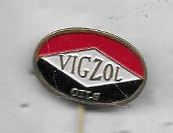 VIGZOL SPELD, Ophalen of Verzenden, Zo goed als nieuw, Merk, Speldje of Pin
