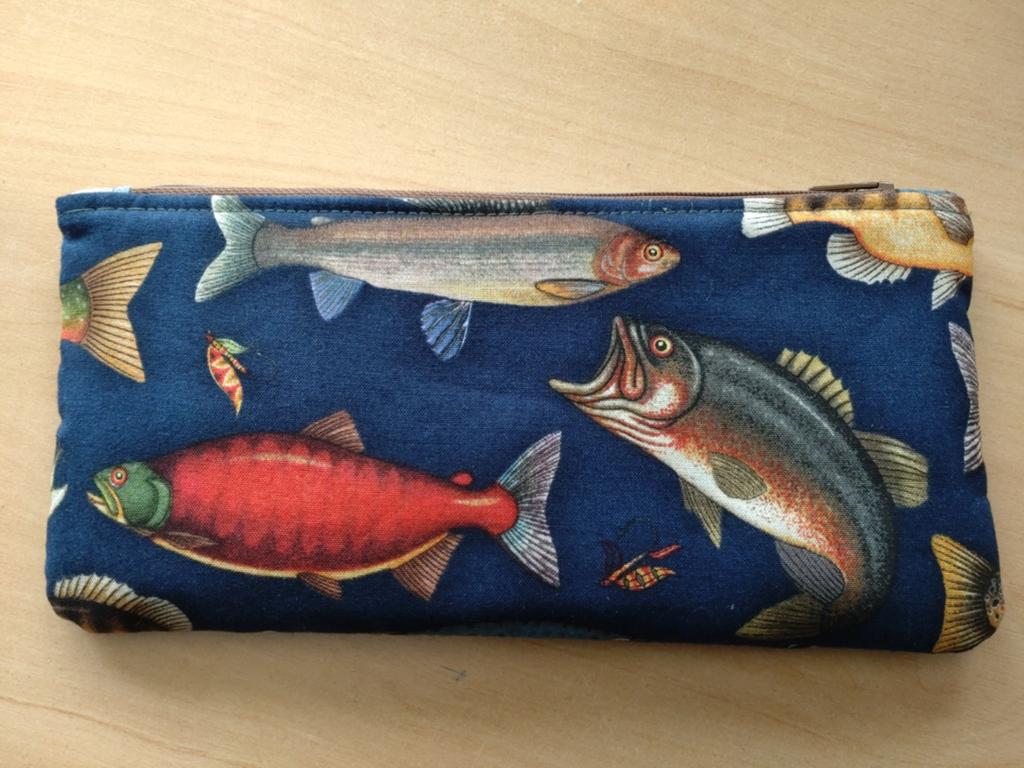 Etui met roofvissenprint, Ophalen of Verzenden, Nieuw, Overige typen