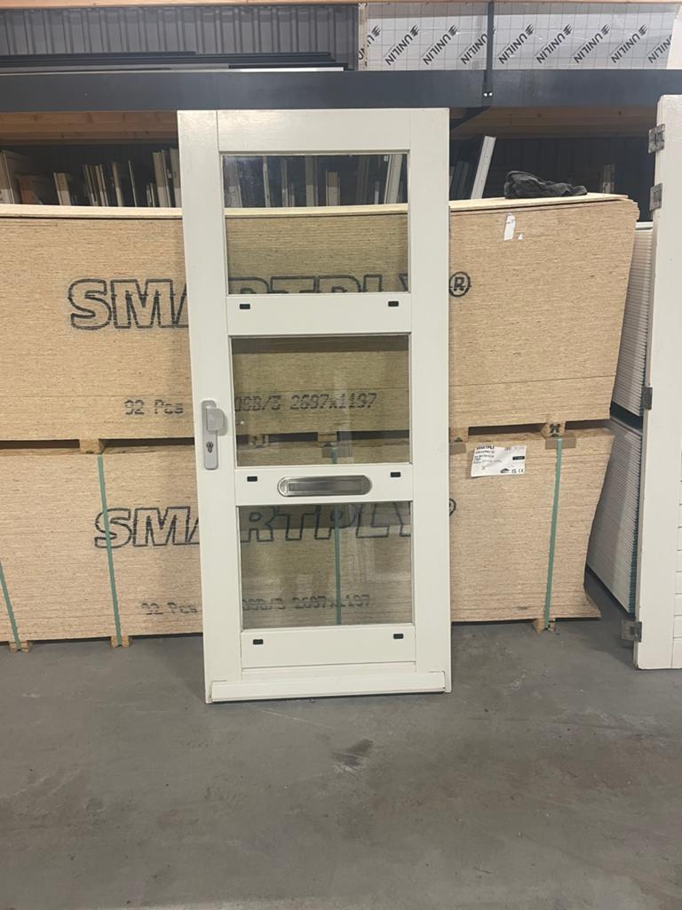 Hardhouten voordeur 93*211,5, Ophalen, 1 tot 2 meter, Minder dan 3 meter, Zo goed als nieuw