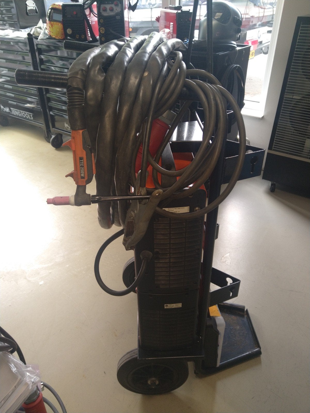 kemppi mls 3003ac/dc, Ophalen, Zo goed als nieuw, 150 tot 250 ampère, Tig