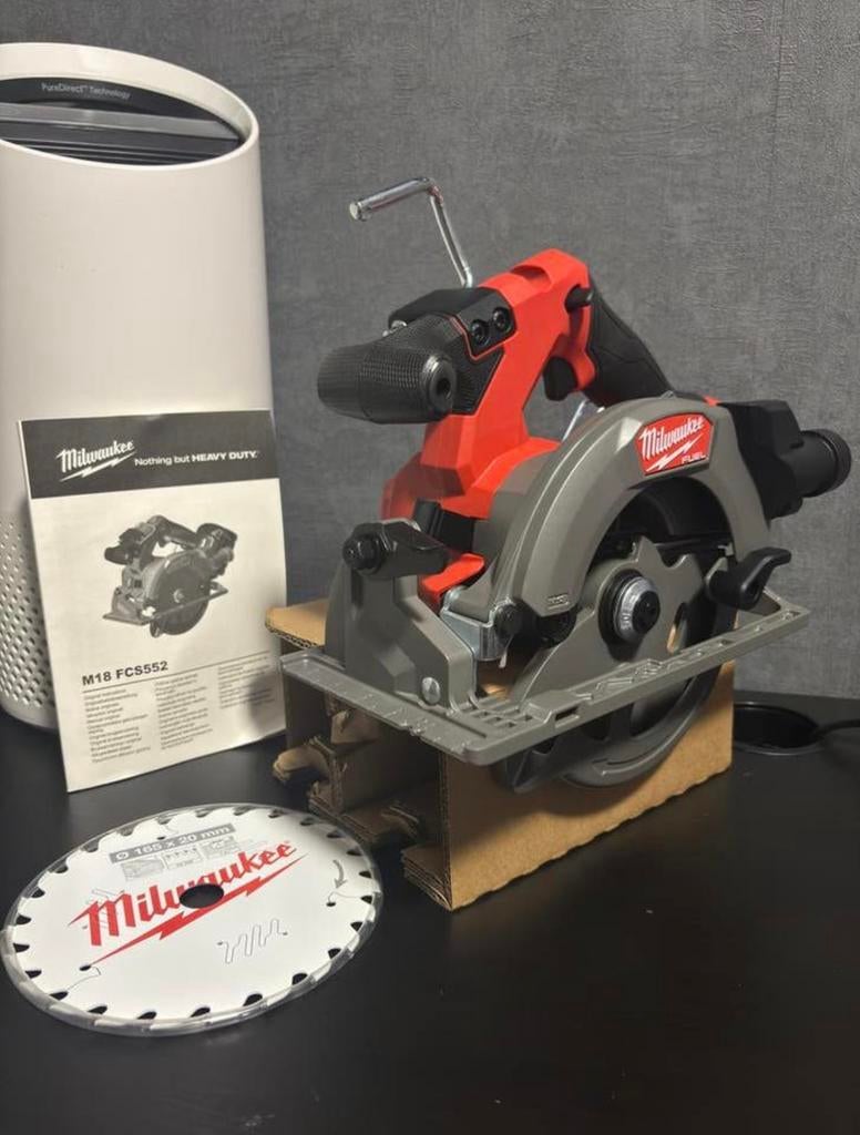 Milwaukee M18 FCS552 Cirkelzaag - Helemaal Nieuw, Cirkelzaag, 70 mm of meer, Nieuw, Ophalen of Verzenden
