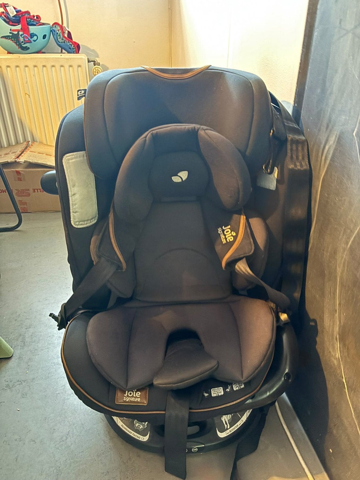 Joie Signature autostoel - mist één bevestigingsklipje, Autogordel of Isofix, Gebruikt, Verstelbare rugleuning, Ophalen