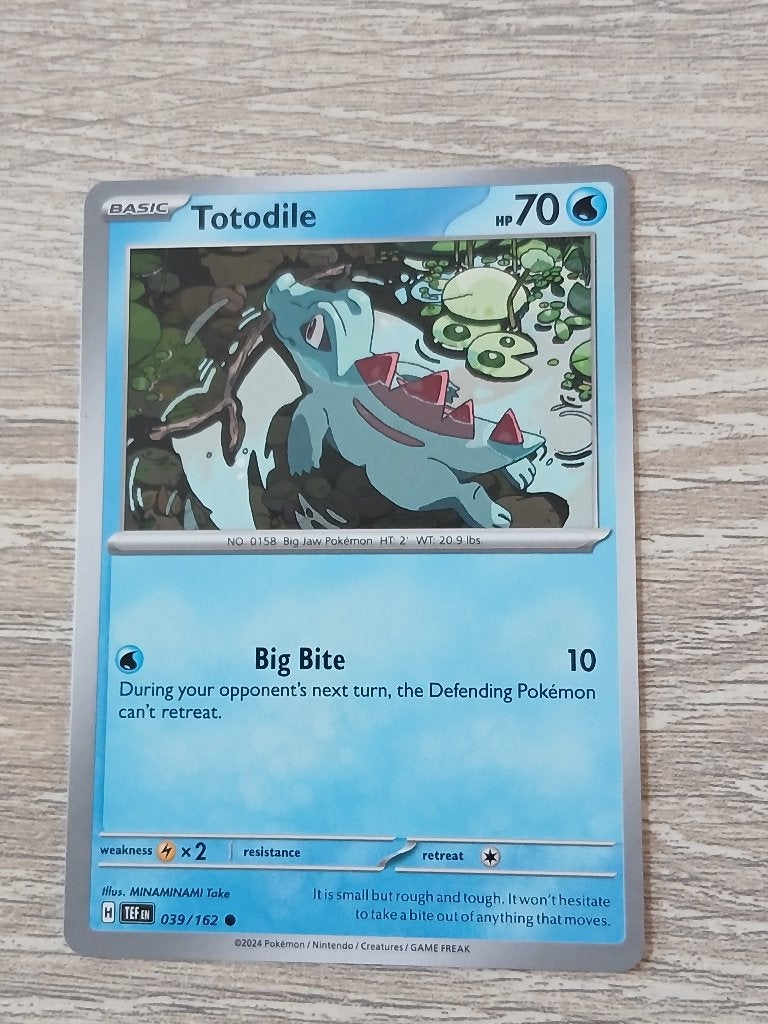 Totodile, Ophalen of Verzenden, Zo goed als nieuw
