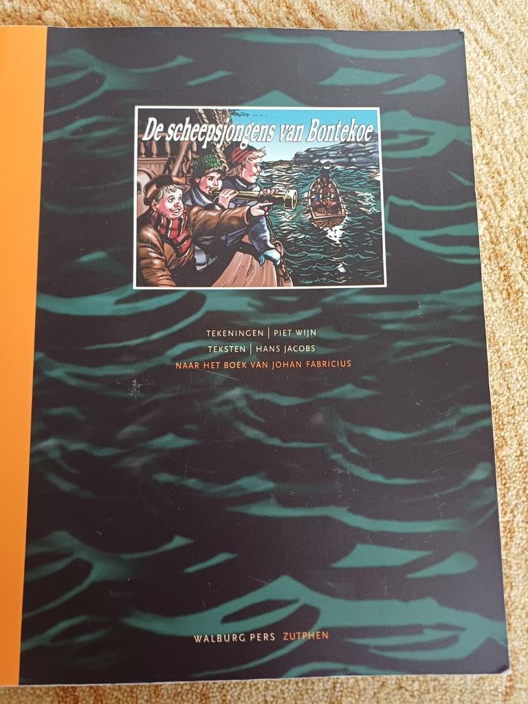 Piet Wijn - Scheepsjongens van Bontekoe, Eén stripboek, Ophalen of Verzenden, Zo goed als nieuw, Piet Wijn; Hans Jacobs