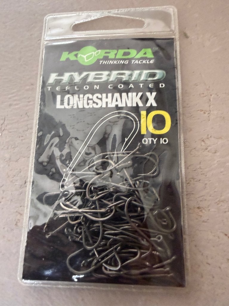 Korda hybrid longshank x hooks, Watersport en Boten, Hengelsport | Karpervissen, Ophalen of Verzenden, Nieuw, Haak