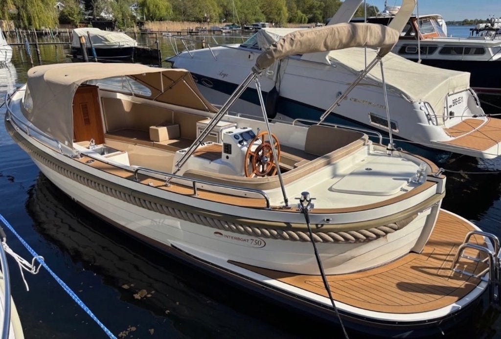 Interboat 750 | Vetus 4 cil. | toilet | incl winterstalling!, Binnenboordmotor, Interboat, Interboat, Diesel