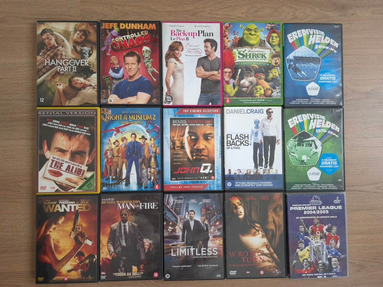 Diverse DVD films - Actie, Komedie, Sport, Gebruikt, Nederlands, Ophalen of Verzenden, Vanaf 12 jaar