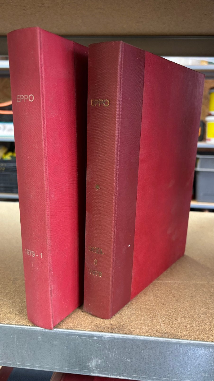 Ingebonden Eppo jaargang 1979 deel 1 en 1978 deel 2, Boeken, Meerdere stripboeken, Ophalen, Gelezen