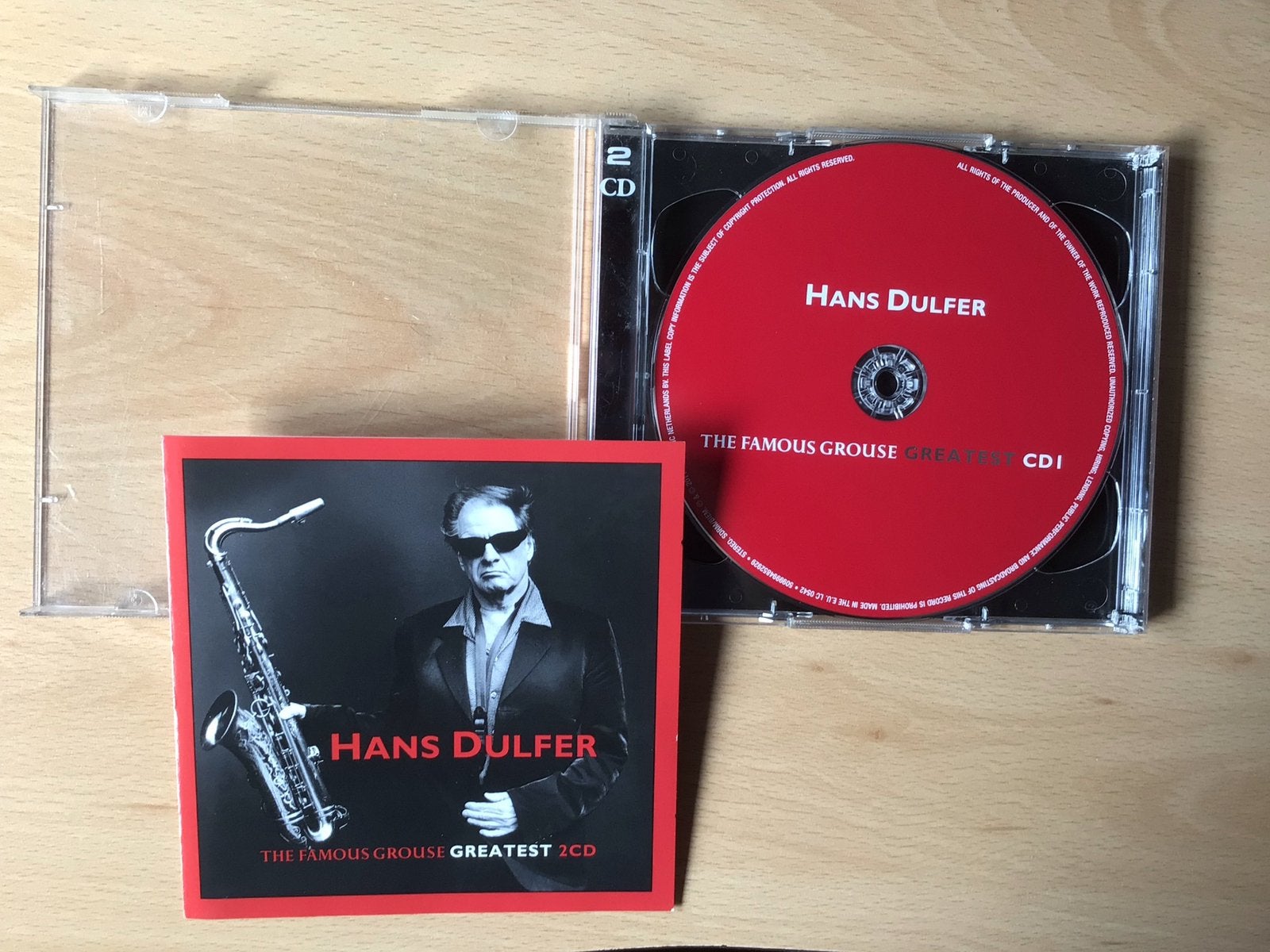 Hans Dulfer-The famous grouse greatest 2cd. Topper., Ophalen of Verzenden, Zo goed als nieuw
