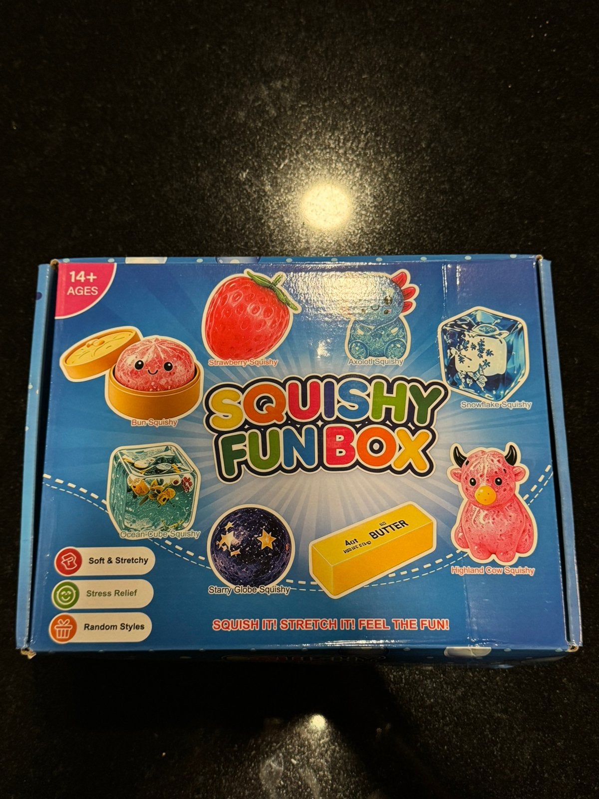 Squishies Squishy Funbox 8 stuks met mystery dumpling, Ophalen of Verzenden, Nieuw, Jongen of Meisje