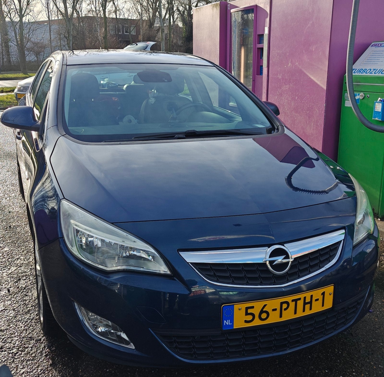 Opel Astra 1.4 Turbo 88KW 5D 2011 Blauw, Auto's, Voorwielaandrijving, 4 cilinders, Blauw, Origineel Nederlands