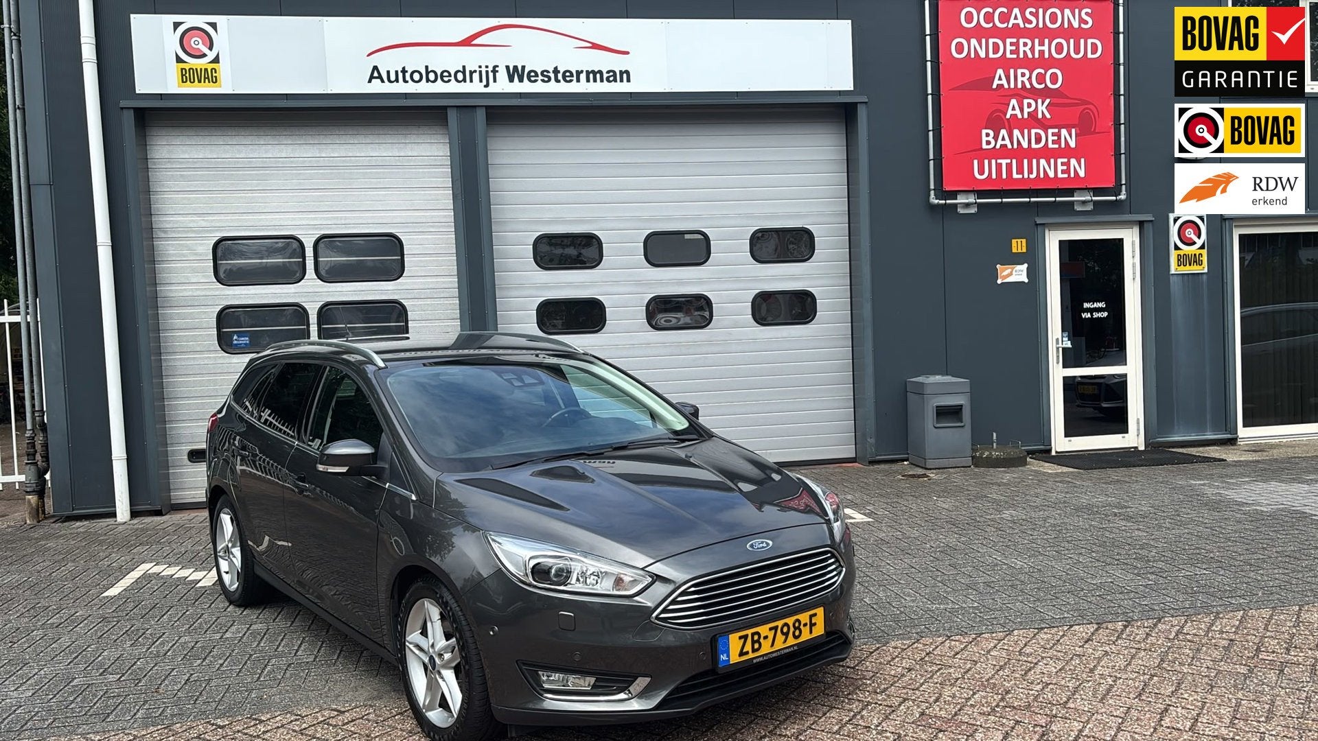 Ford Focus Wagon 1.5 Titanium garantie / afleverbeurt 150PK, Euro 6, 4 cilinders, 150 pk, Handgeschakeld
