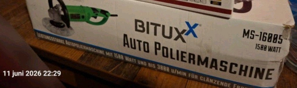 Splinternieuwe auto polier(poets)machine 1500w, Auto diversen, Autogereedschap, Nieuw, Ophalen of Verzenden