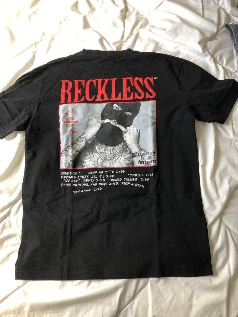 Shirt Black Squad zwart Reckless S, Black Squad, Zwart, Ophalen of Verzenden, Zo goed als nieuw