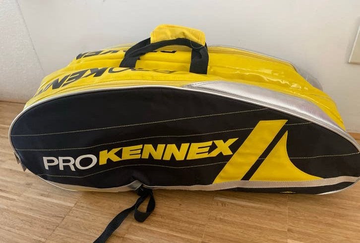 ProKennex Tennistas - Geel/Zwart (Gebruikt), Ophalen, Gebruikt, Tas, Overige merken