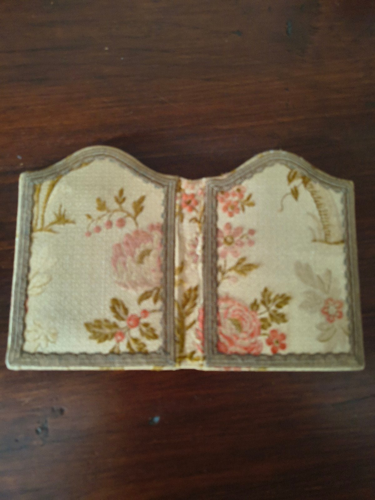 Brocante fotolijstje/mapje, Ophalen of Verzenden