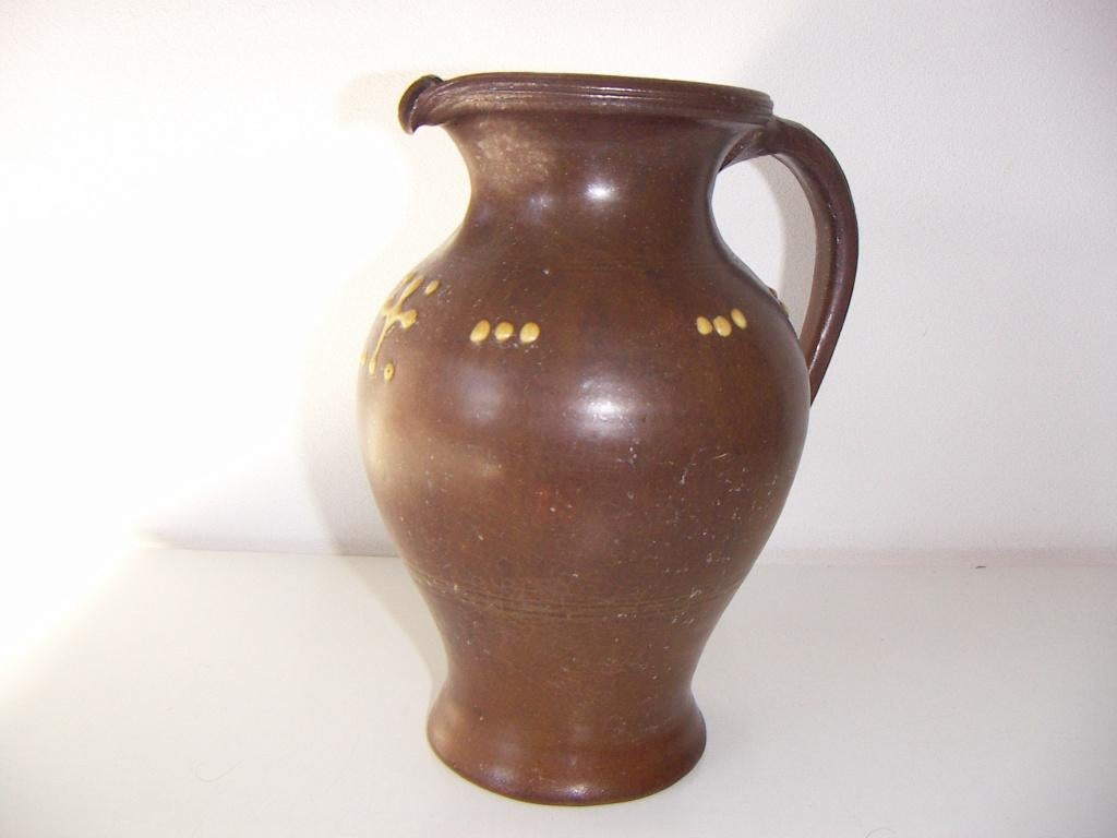 Brouwer Leiderdorp keramiek kan / vaas jr.ca. 1915., Ophalen of Verzenden