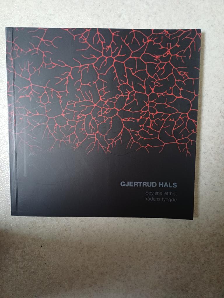 Gjertrud Hals - Søyens letthet trådens tyngde Kunstboek, Ophalen, Zo goed als nieuw, Gjertrud Hals, Europa overig