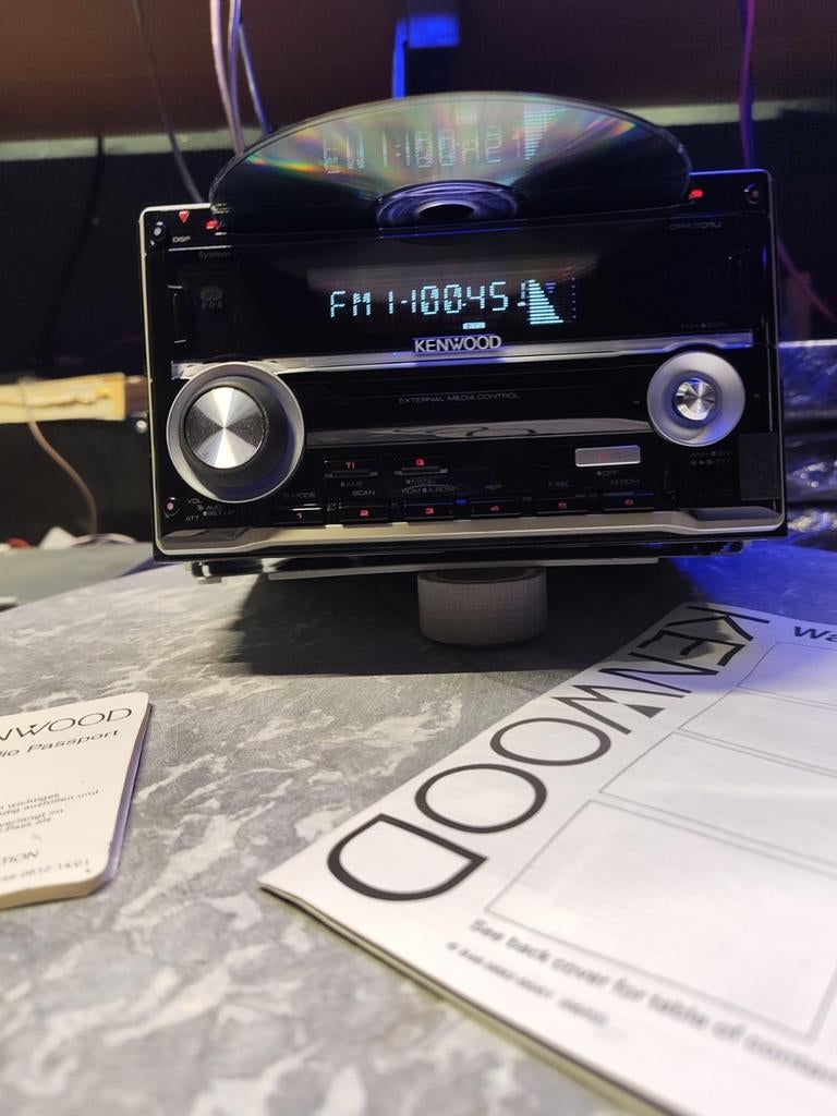 *Kenwood*dubbeldin*cd*mp3*usb*equalizer*rca*, Ophalen of Verzenden