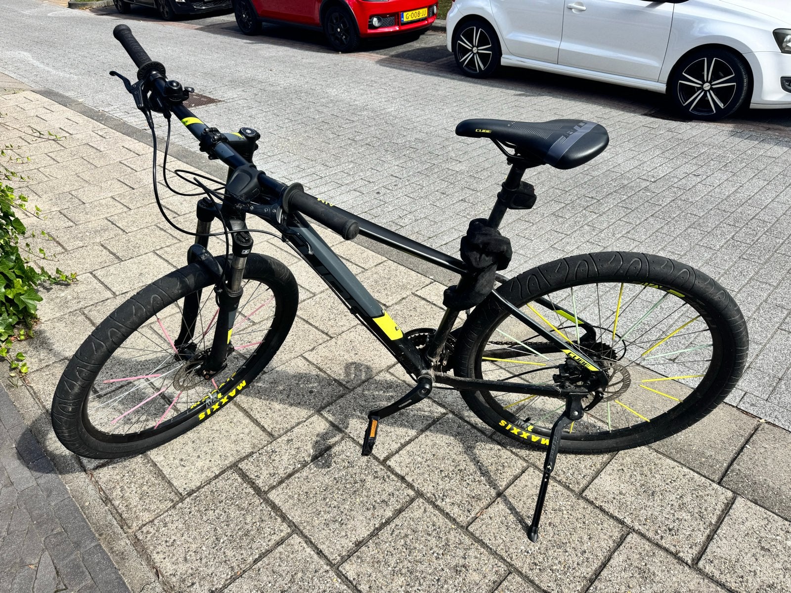 Cube Aim Mountainbike - Speciale banden, Hardtail, Heren, Zo goed als nieuw, Schijfrem