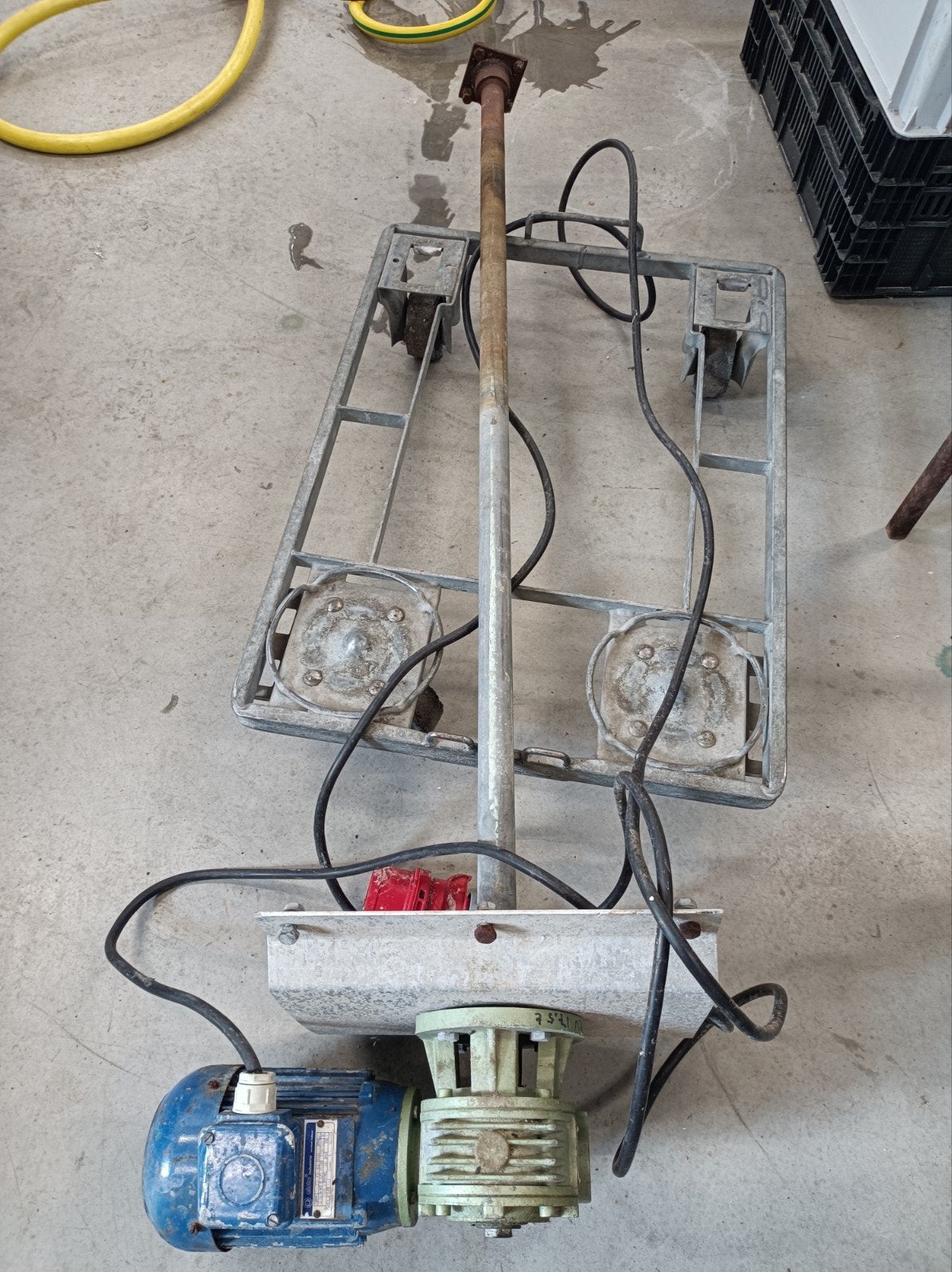 Elsto Elektromotor met roerwerk, Ophalen of Verzenden, Gebruikt, Elektromotor