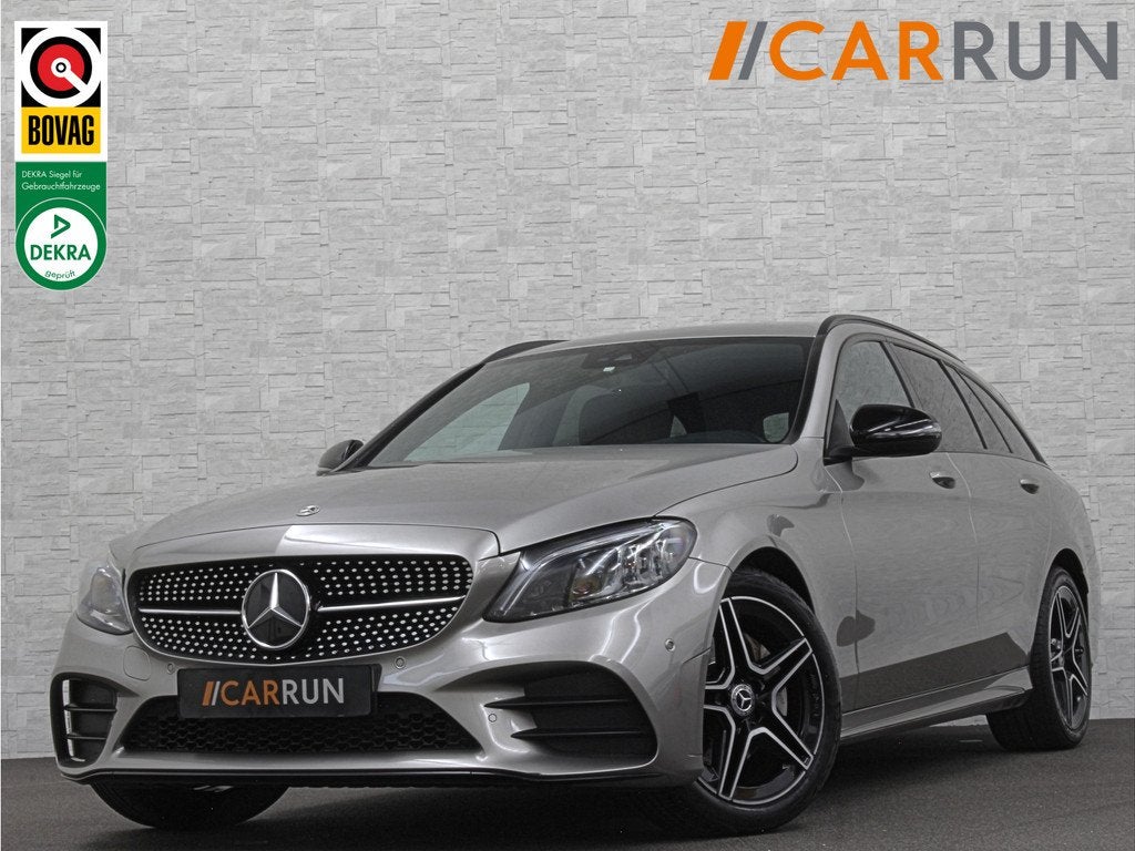 Mercedes-Benz C-Klasse Estate 180 AMG-Line | Origineel NL |, 1430 kg, 750 kg, 5 stoelen, Keurmerk '100% Onderhouden'