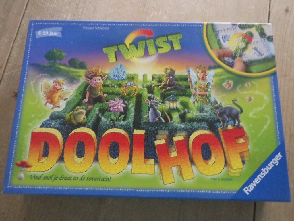 Doolhof twist, Hobby en Vrije tijd, Gezelschapsspellen | Bordspellen, Ophalen of Verzenden